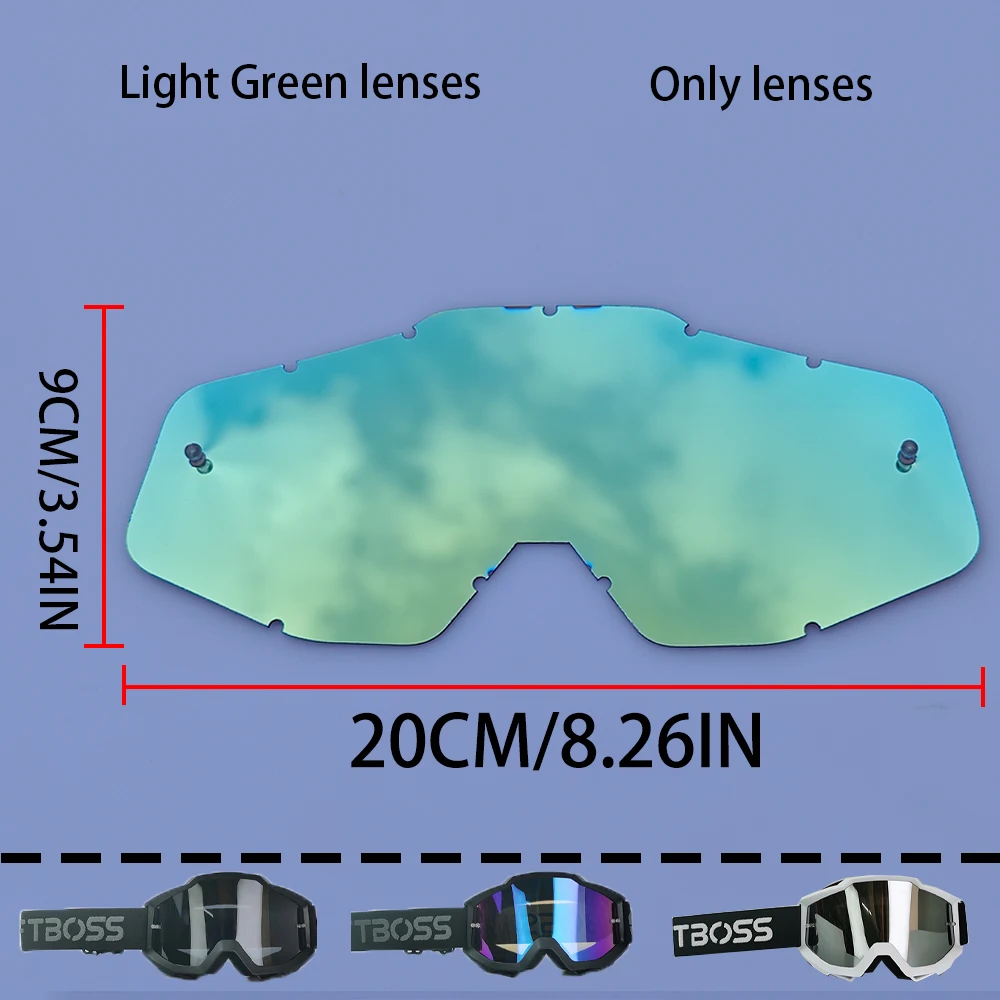 MX Off-Road Motocross-Brille Staubdichte Winddichte Skibrille mit PC-Linse für Dirt Bike Rennhelm