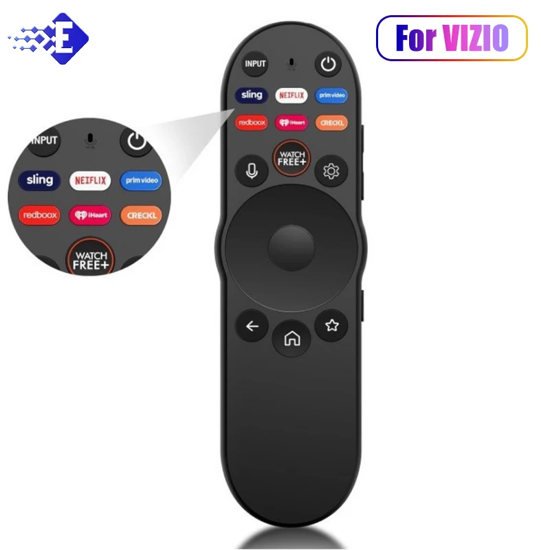 

Replace XRT270 Bluetooth Voice Remote Control Fit For Vizio LED LCD TV M55Q6-J01 M55Q7-J01 V435-J01 V505-J09 V555J01 V755J04