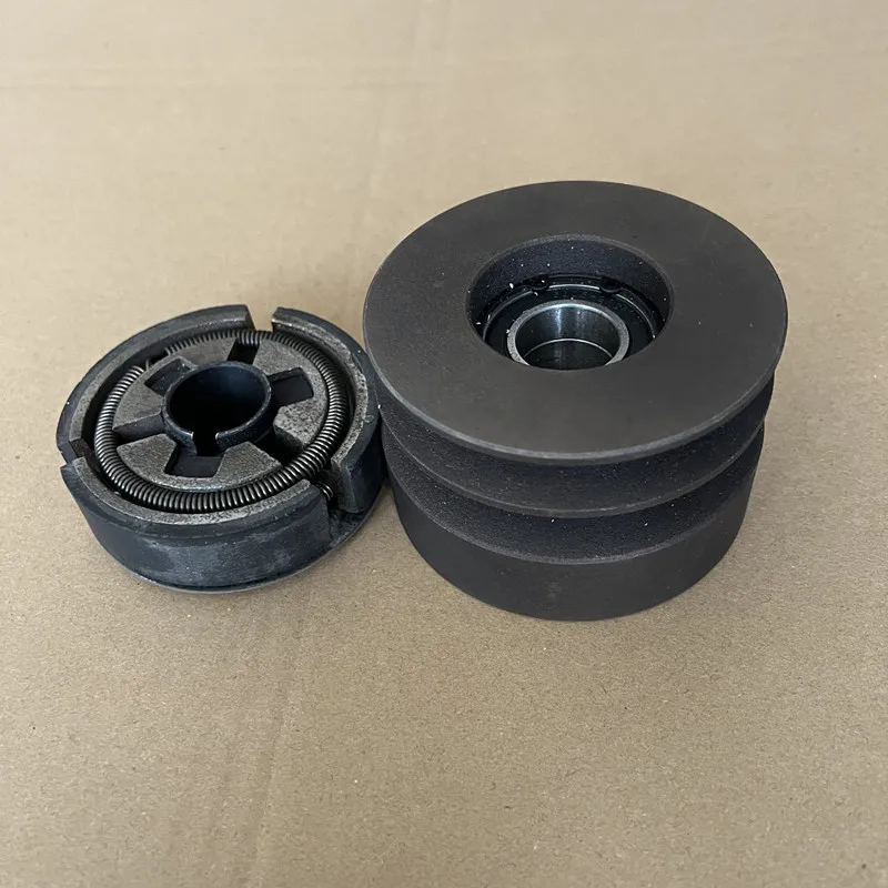 Imagem -05 - Embreagem Dobro da Correia do Sulco de 25.4 mm para o Motor de Gx390 Gx420 Gx450 Gx460 188f 190f 192f com Saída do Eixo Usado para a Bomba de Água Cortador