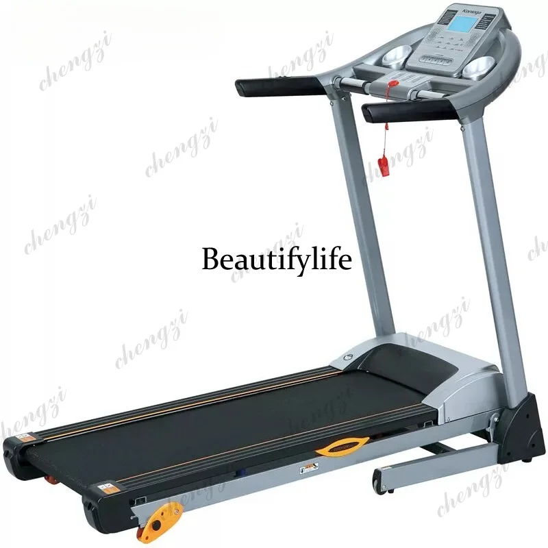 Treadmill household high-end multi-function foldable silent smart touch screen fitness equipment
