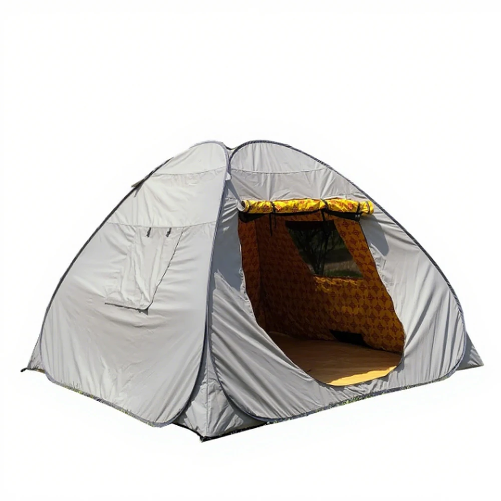 

STLF Factory-Customized TC Cotton Multi-Style Pyramid Tent Quick Automatic Opening Breathable Waterproof Single-Bedroom Camping