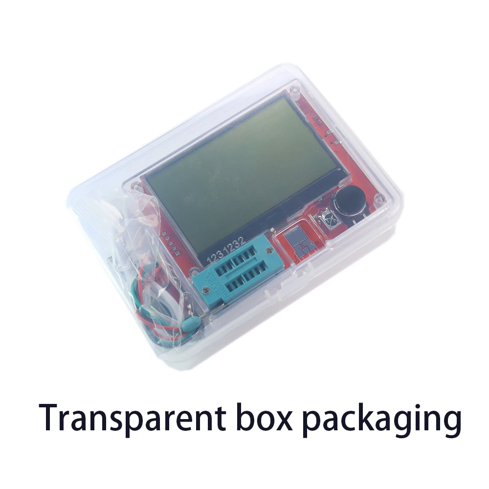LCR-T10H TFT LCD 디스플레이 멀티미터 트랜지스터 테스터, 다이오드 트라이오드 캐패시터 저항 테스트 계량기, MOSFET NPN PNP 트라이액 MOS 테스터