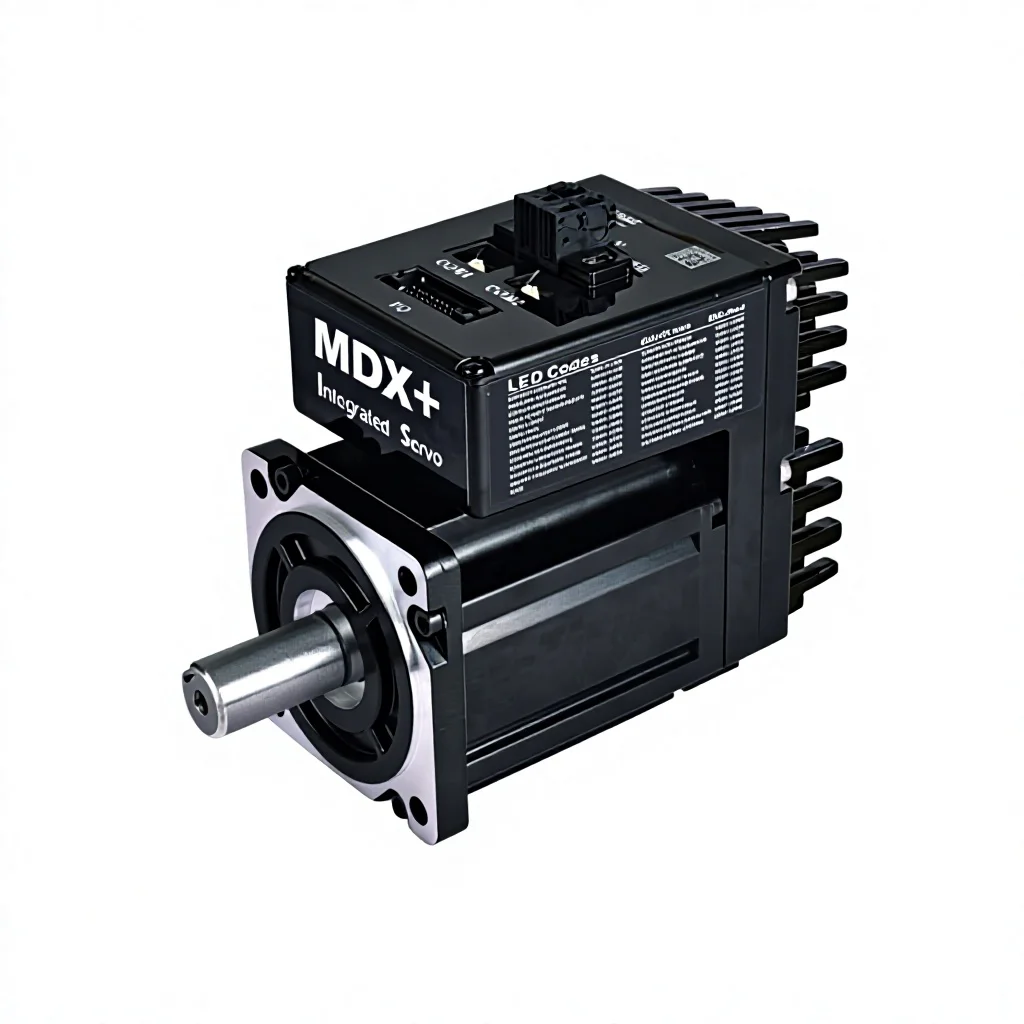 MOONS MDX+ Low-noise 17-bit Battery-free Multi-turn - Integrated Servo High-torque Motor From China