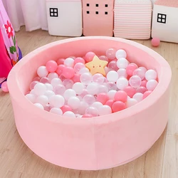 Baby Round Ocean Ball Pool Pit Indoor Playground Soft Toys Children's Playpen Fence Kids Safety Barrier Room Decor Birthday Gift