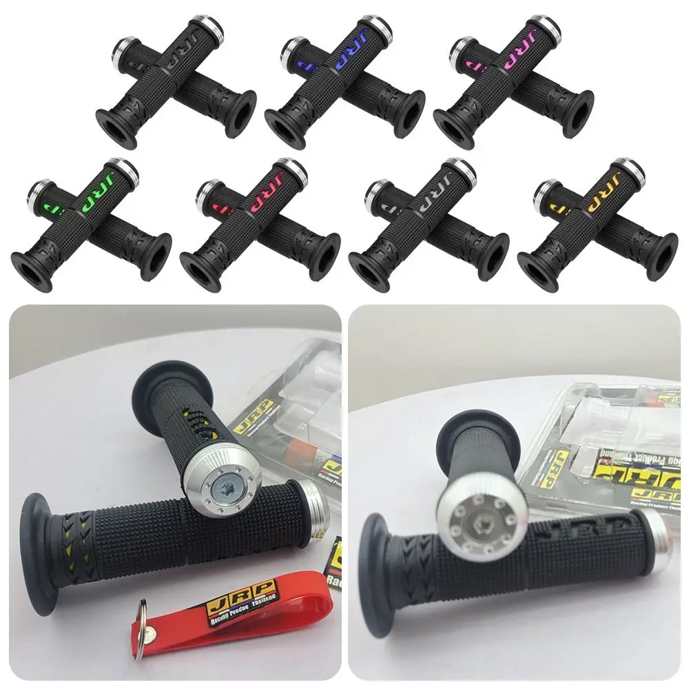 

2 шт./компл., ручки для руля мотоцикла из алюминиевого сплава, противоскользящая отделка, превосходные ручки для рук с контролем, удобный дизайн, эргономичные кривые