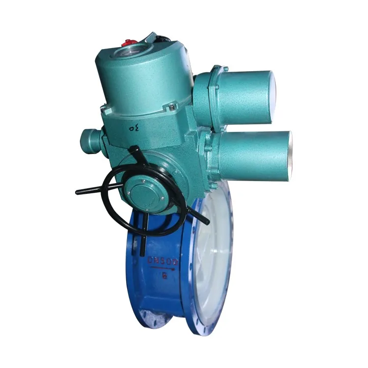 D941H-10C D941H-16C DN500 صمام فراشة المحرك الكهربائي ربع دوار #6