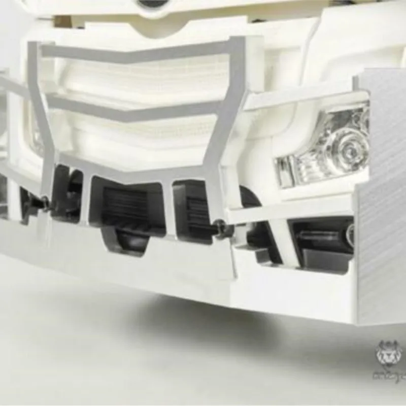 LESU 1/14 Metal Front Bumper For DIY Tamiyaya RC Tractor Truck 1851 Highline 3363 Model Toy Spare Parts TH14130