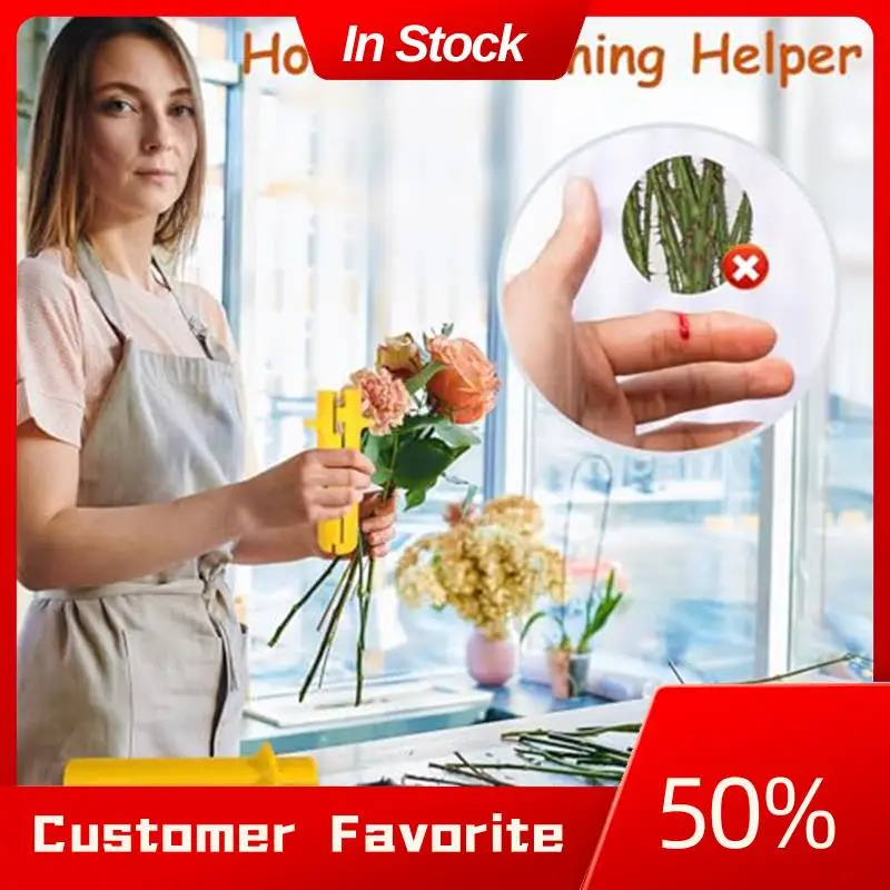 AT03 Top Painless Rose Thorn Remover, Efficient Leaf Stripper For Safe Rose Stem Cleaning