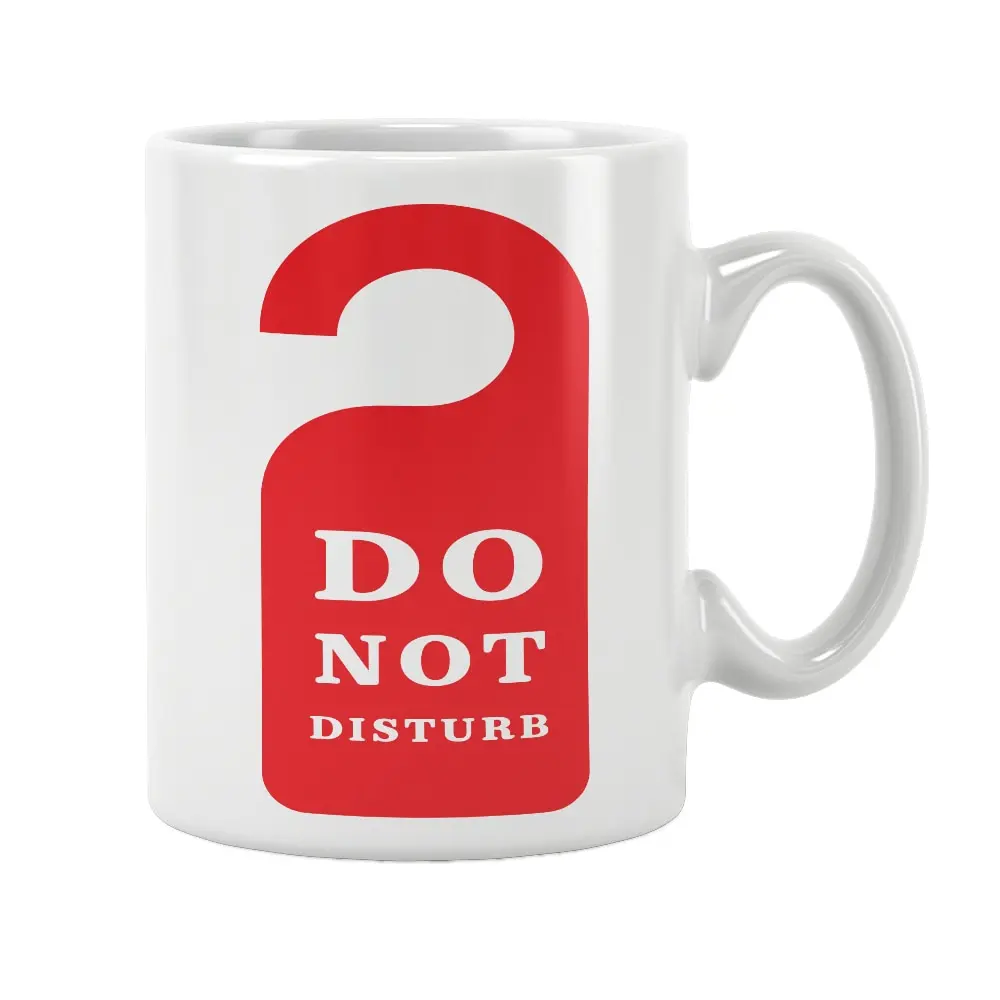 Do Not Disturb Tea Milk Beer Cup Mug Gift for Men Women