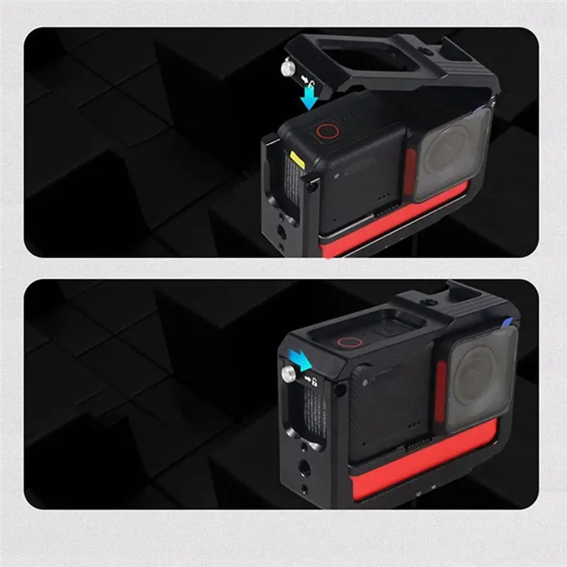 L63A For Metal Cage Multi Cold Boots Expansion Flash Mount Magnetic Folding Cage Protective Frame,A