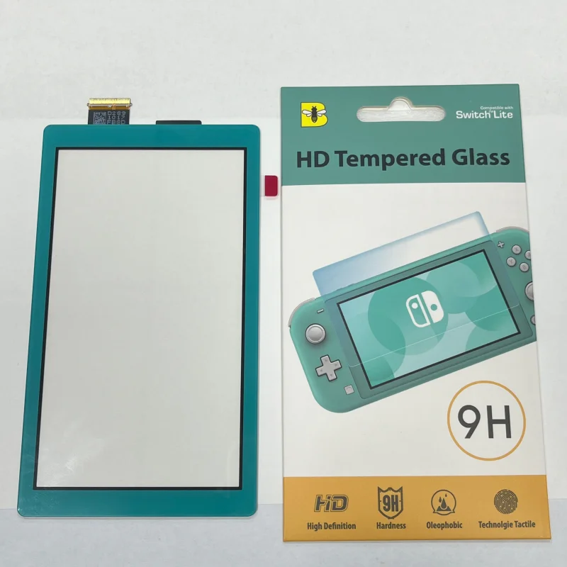 สําหรับ NS Lite LCD Touch Screen Part 0.26 มม.กระจกนิรภัยป้องกันหน้าจอสําหรับ Nintendo SWITCH Lite หน้าจอ LCD ป้องกัน 9H