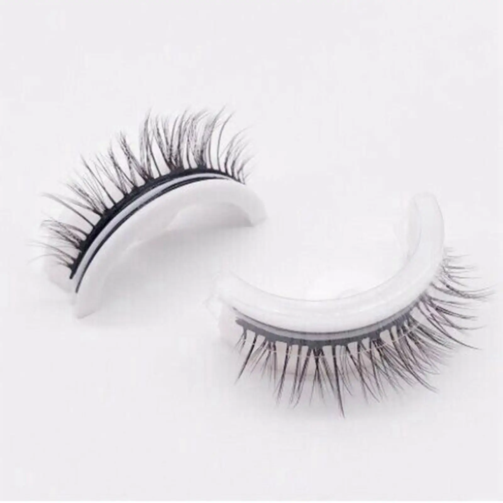 Self Adhesive False Eyelashes Repeatable Save Time for Wedding Party Teens
