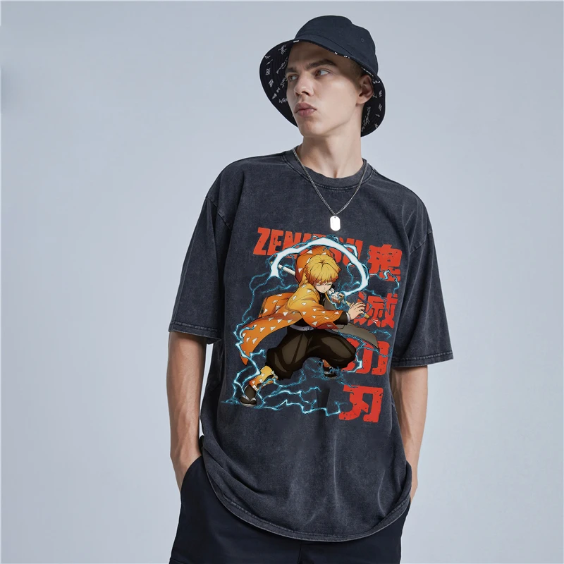 Graphic Casual Oversized Cotton Tees for Men Women Workout Fitness T-Shirt Summer Short Sleeve Tops Vintage Harajuku Streetwear