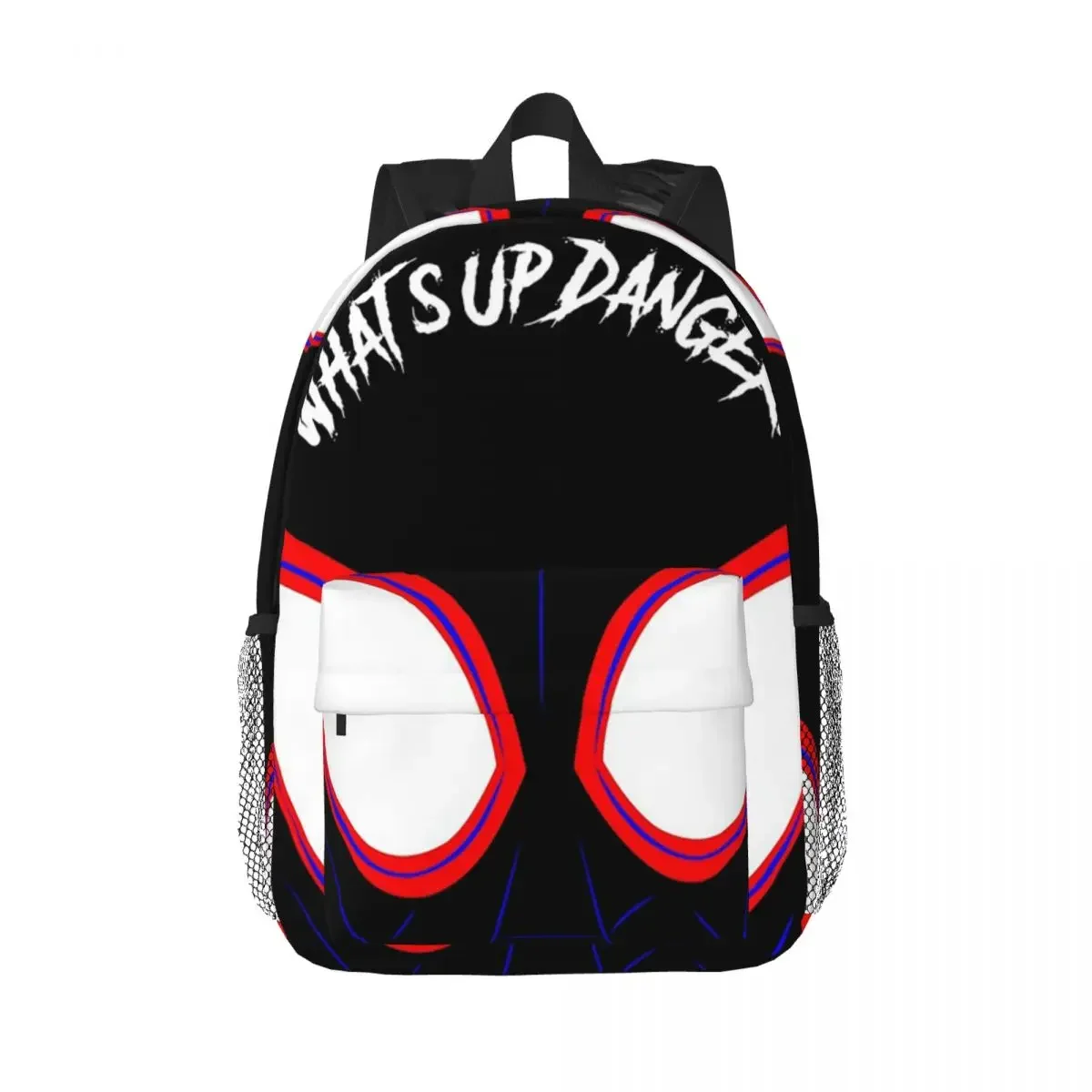 حقائب ظهر للمراهقين من What's Up Danger حقيبة كتب كاجوال للأطفال حقائب مدرسية للكمبيوتر المحمول حقيبة كتف بسعة كبيرة