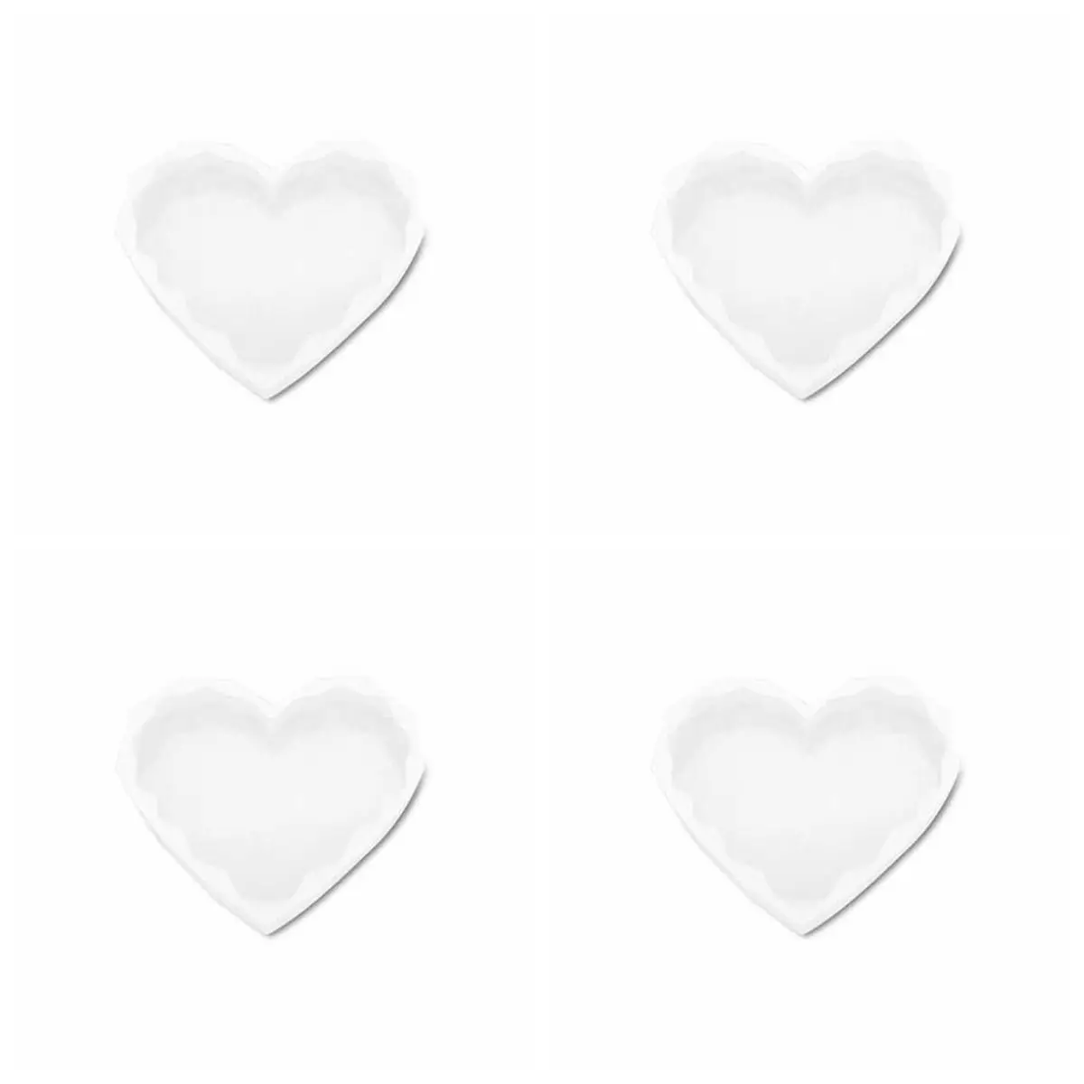 

DIY Handcraft Cup Mats Silicone Placemat Diamond Edge Pad Clay Tools Tray Mould Resin Casting Mold Coaster Mold