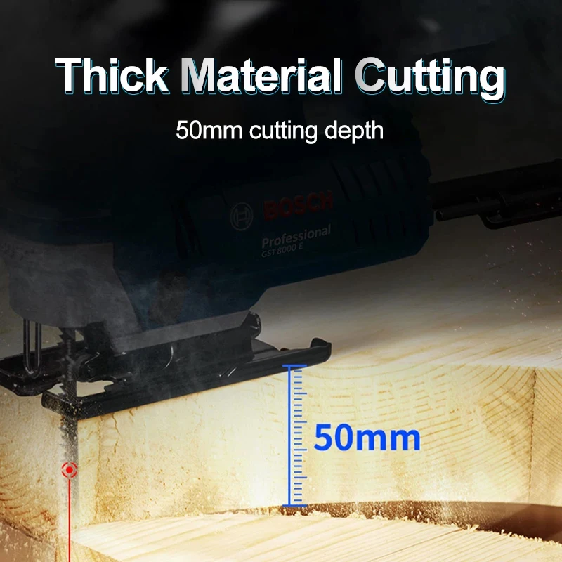 AcePwer Jigsaw Blade Straight Cutting Tools Jig Saw Blade Metal Steel Wood Assorted Saw Blades Woodworking Tool Curved Saw Blade