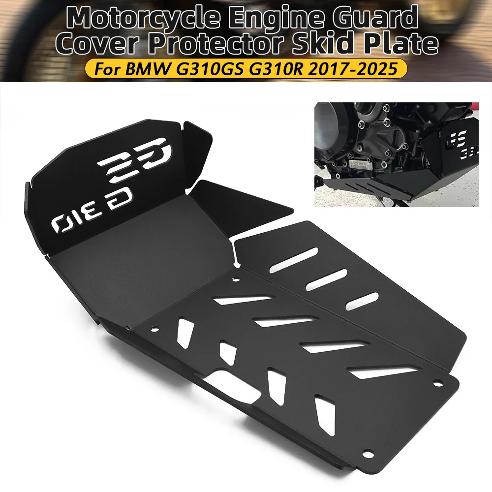 Fit For BMW G310GS G 310 GS 310GS R 2017-2025Motorcycle Accessories G310R Skid Plate Bash Frame Guard Engine Protection Cover