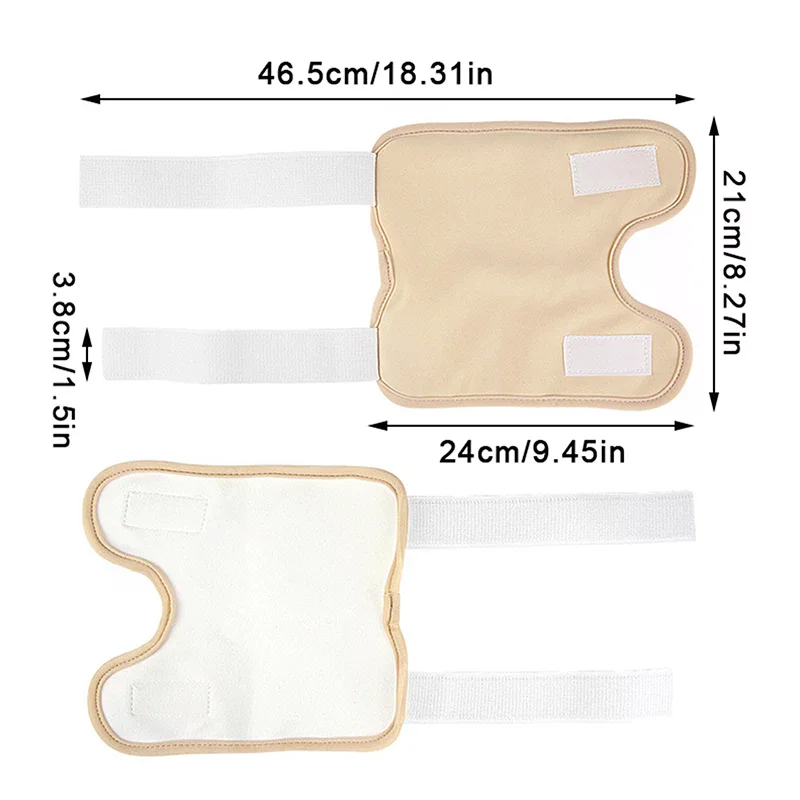 قابلة لإعادة الاستخدام زيت الخروع حزمة الركبة الكوع المفاصل زيت الخروع ضغط منصات يلتف وسادة قابلة للتعديل تكييف الذاتي المعونة العناية بالعضلات #6