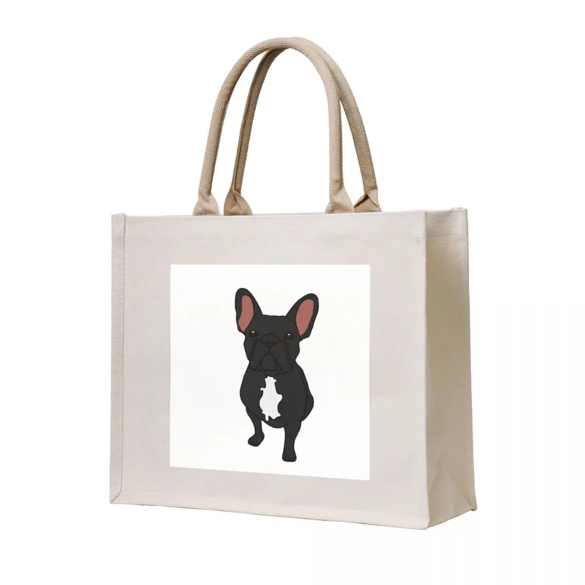 

Piper the Frenchie Tote Bag Shopper shopper bag women Women's handbag tote bags men