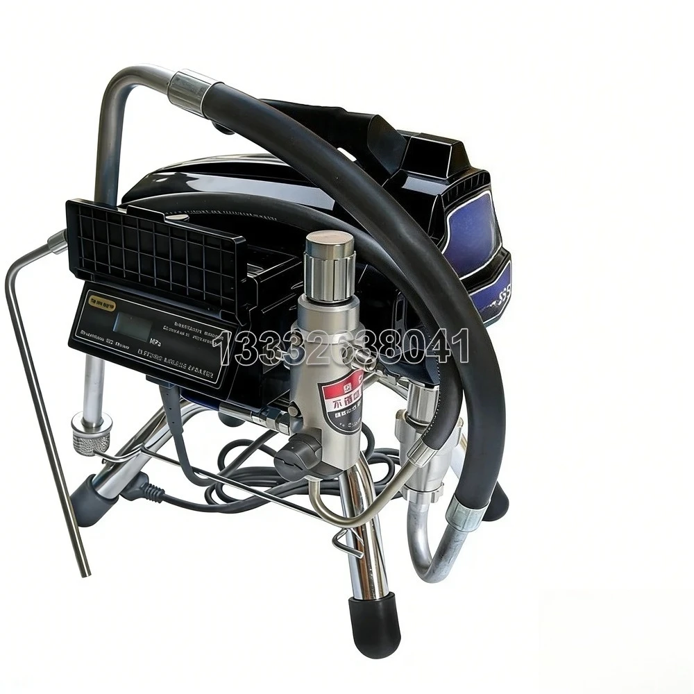 Discount 595 Airless Painting Machine 2.6L Professional Airless Spray Machine Piston Pump For Coating, Paint and Latex Paint