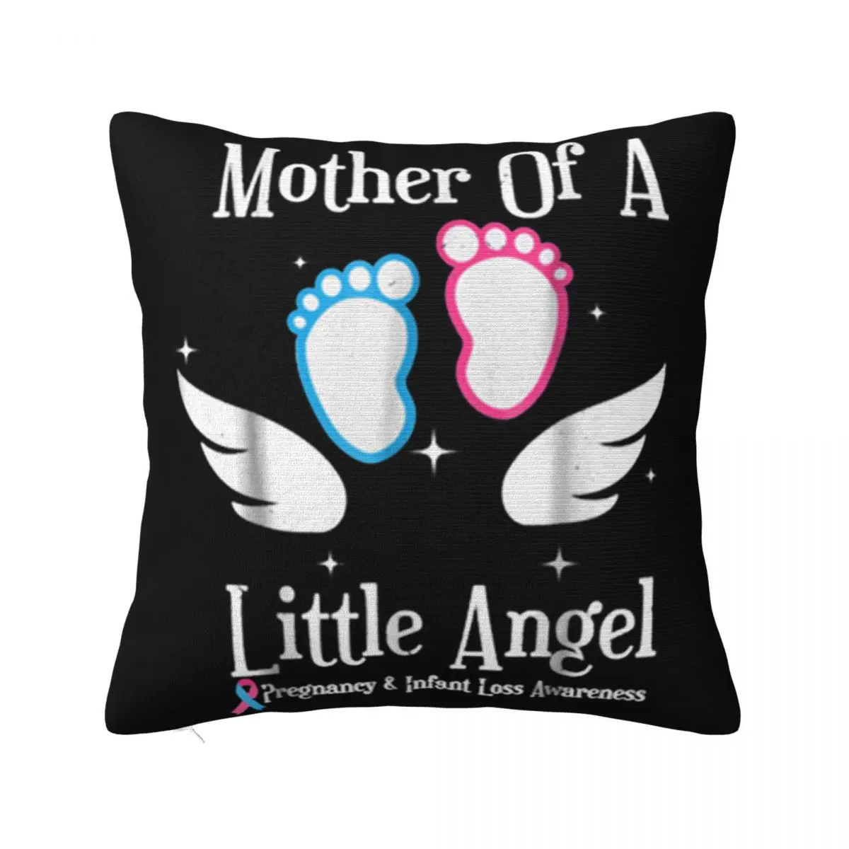 

Original Mother Of A Little Angel Pregnancy And Infant Loss Cheap Price Promotion Game Pillow Case