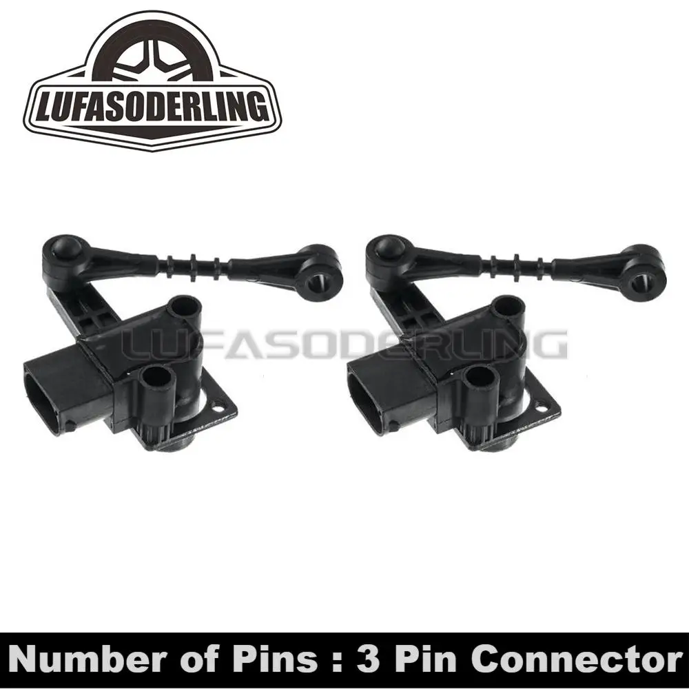 

2pcs Front Air Suspension Ride Height Level Sensor for Land Rover Discovery 3 (Pair), OEM RQH500071 RQH500061 LR020155 LR020157