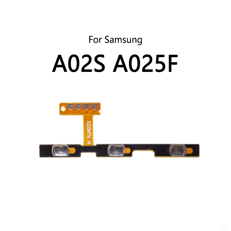 Power Button Switch Volume Mute Button On / Off Flex Cable For Samsung A02 A02S A12 A125F A22 4G 5G A225F A32 A325F A42 A52 A72
