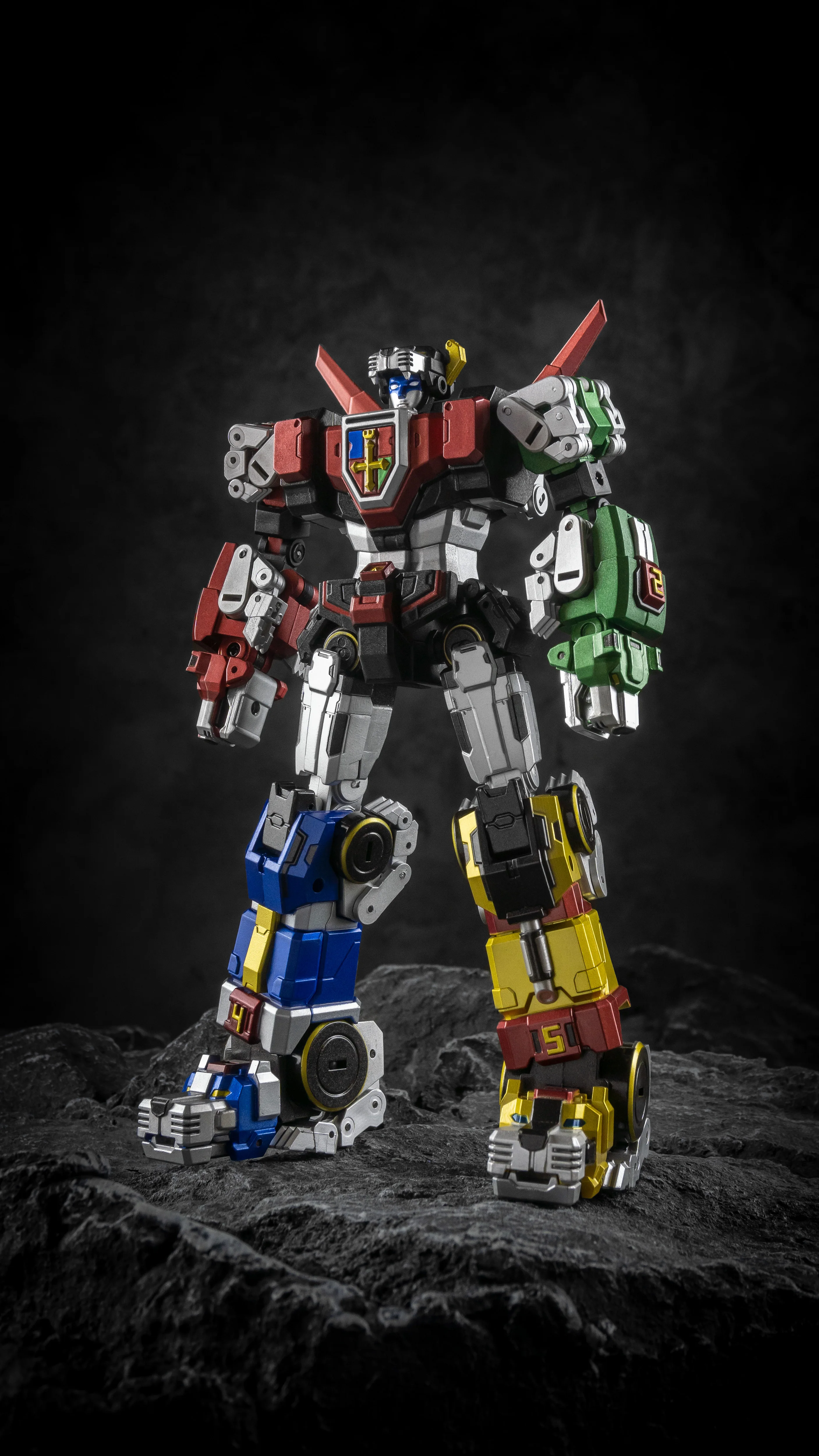

In stock Lucky M Cat Small Universe Series MC-01S mc01s Limited Edition Metal Transformation Five-in-One Beast King