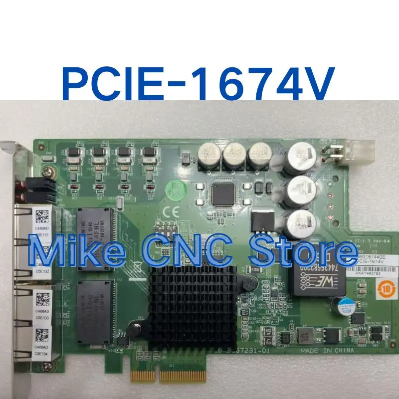 New PCIE-1674V data acquisition card for fast shipping