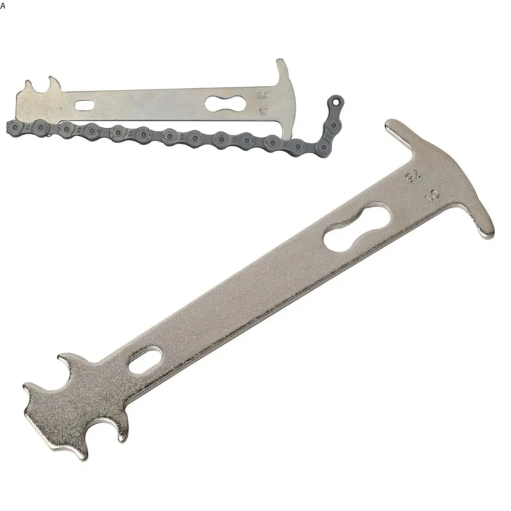 Bicycle Chain Wear Indicator Tool for Mountain and Hybrid Bikes Accurate Chain Checkerand Measurement Gauge for Bike Maintenance