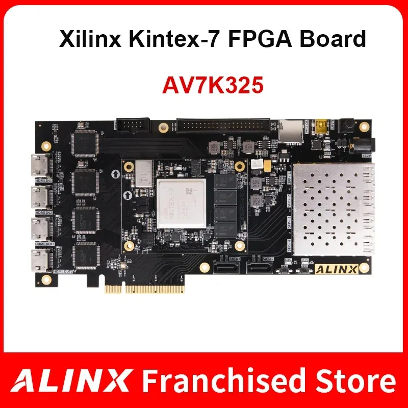 

ALINX AV7K325B: XILINX Kintex-7 K7 7325 XC7K325 4K Video Image Processing PCIE Accelerator Card FPGA Board