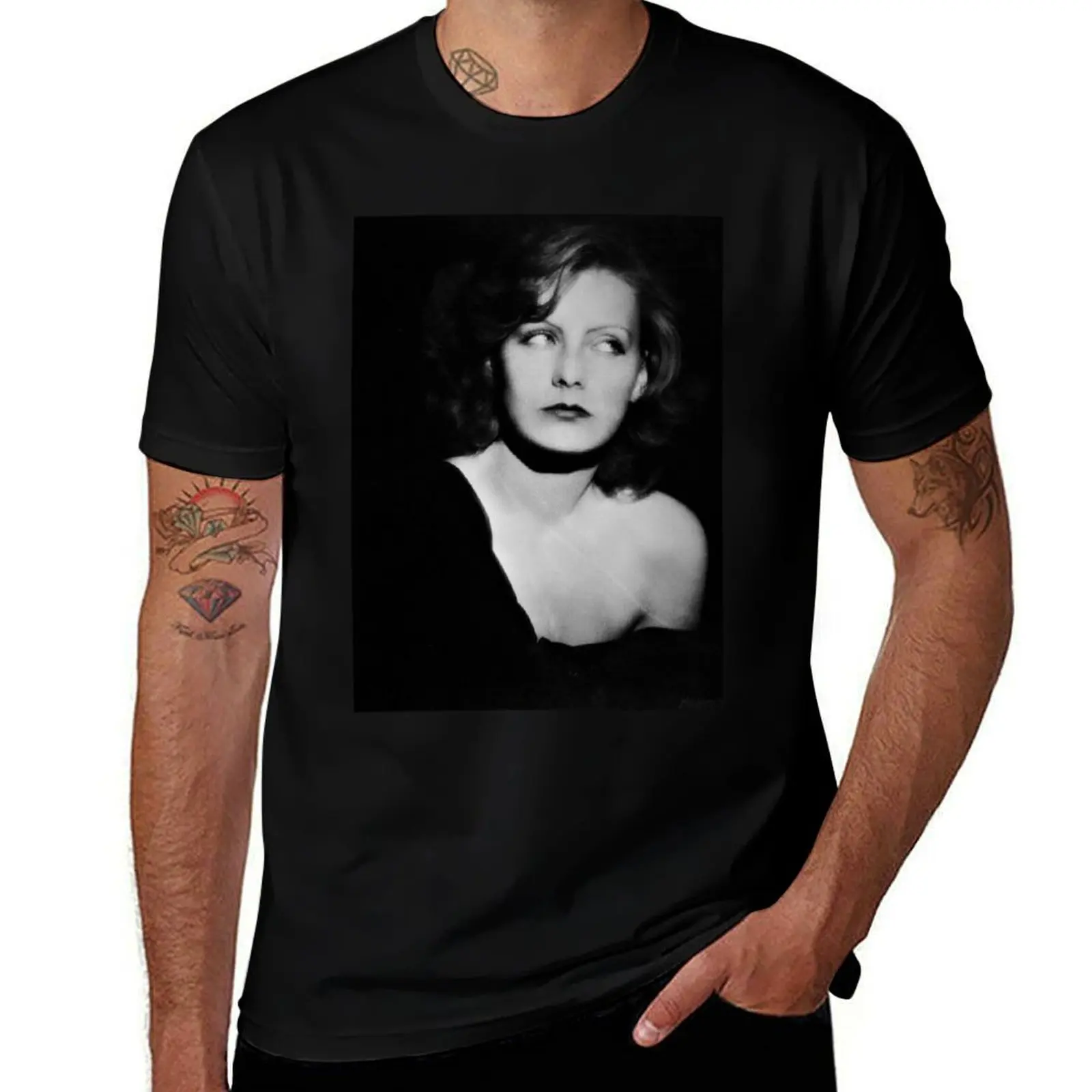 

Greta Garbo T-Shirt t shirts for man graphic cars man t shirt luxury T-Shirt