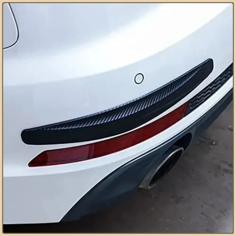 Защитная полоса для автомобильного бампера, 2 шт., передние и задние защитные полосы, защита от царапин, аварийное лезвие, автоаксессуары для автомобиля