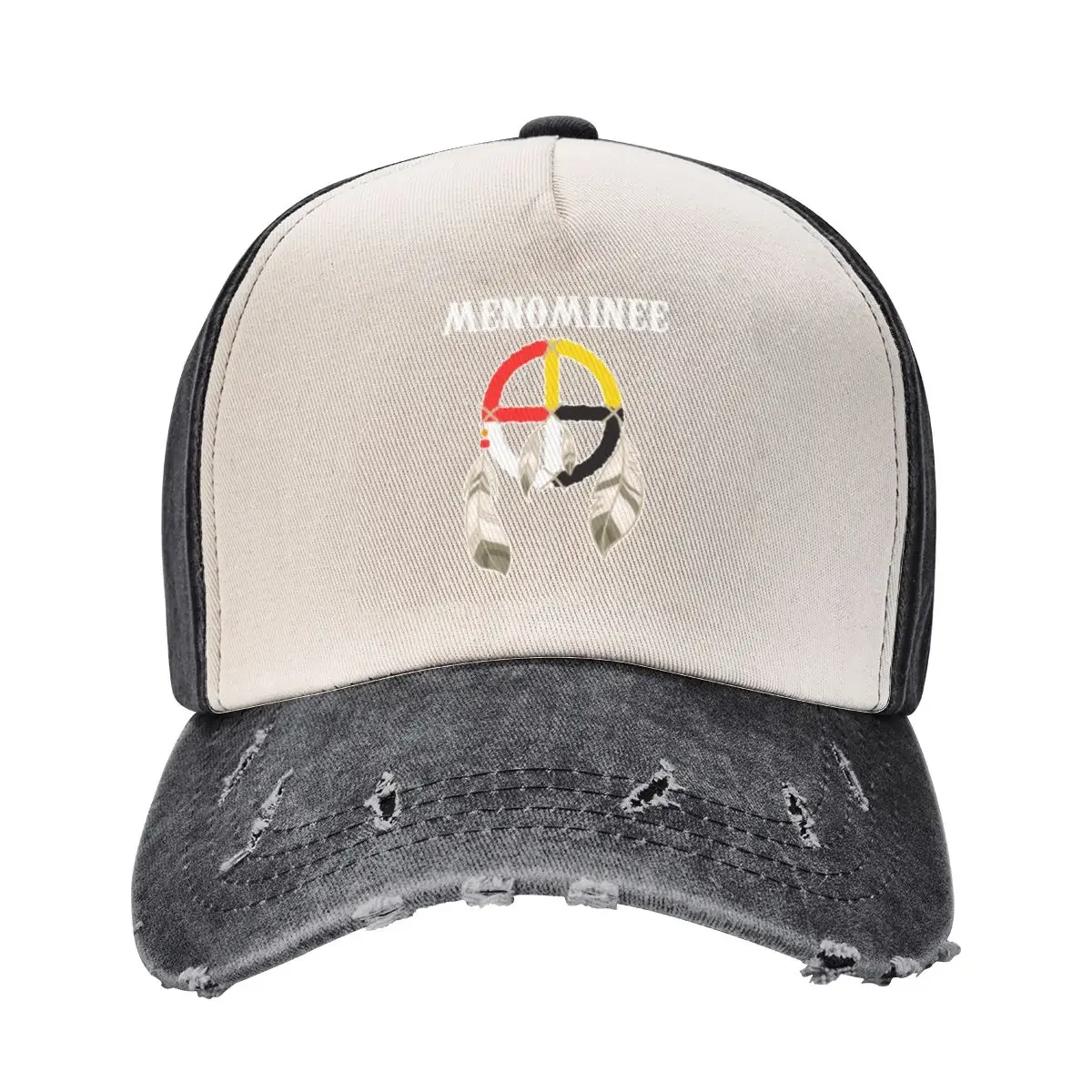 

Menominee Nation Medicine Wheel Baseball Cap fishing caps man Custom Cap |-F-| Women's Golf Wear Men's
