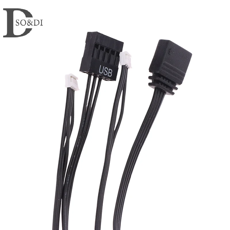 2Pcs/Set AMD Ryzen Wraith Prism Wraith Max Fan RGB Light Motherboard Control Sync Cable 50cm