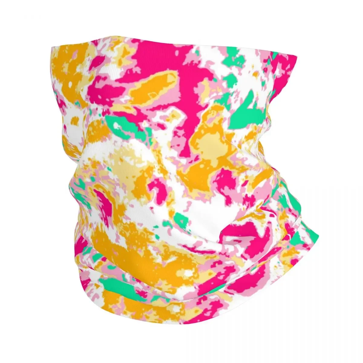 Tie Dye Bandana Neck Cover Printed Balaclavas Magic Scarf Warm Cycling Running Unisex Adult Breathable