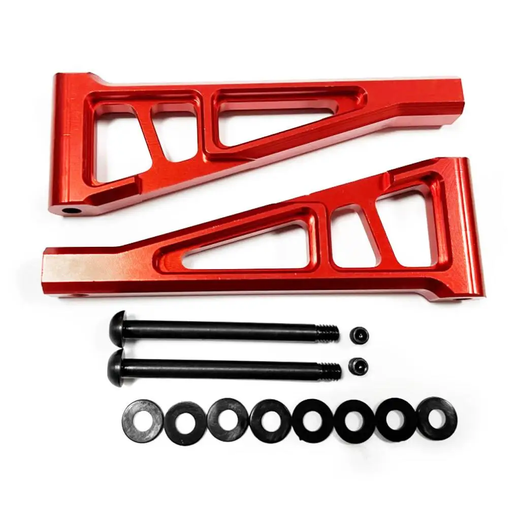 Brazo de suspensión inferior delantero mejorado de aleación de aluminio para 1/7 6S RC pieza de coche accesorios de coche piezas de repuesto