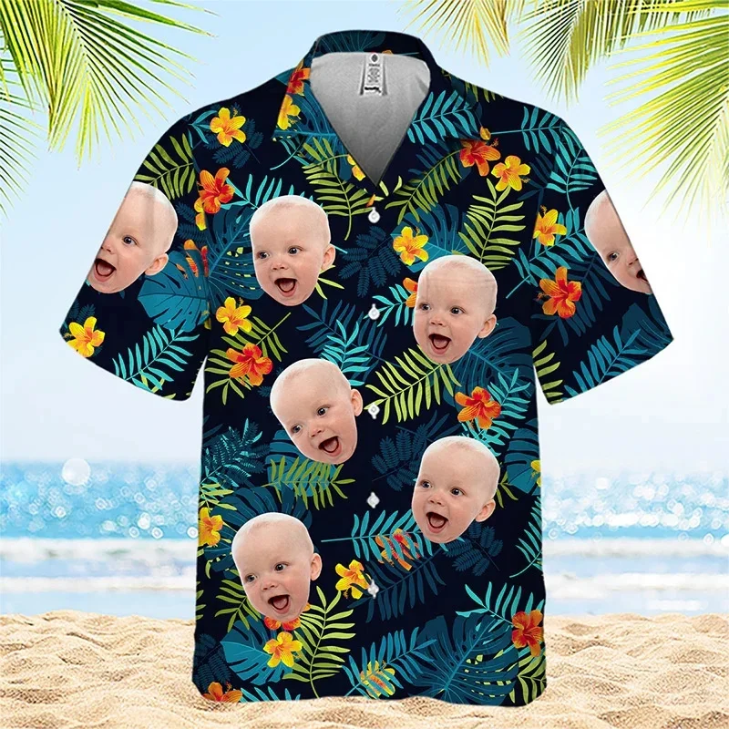 Padrões 3D personalizados para homens camisas estampadas, streetwear engraçado, camisas curtas, blusas fofas para crianças, moda Harajuku, verão