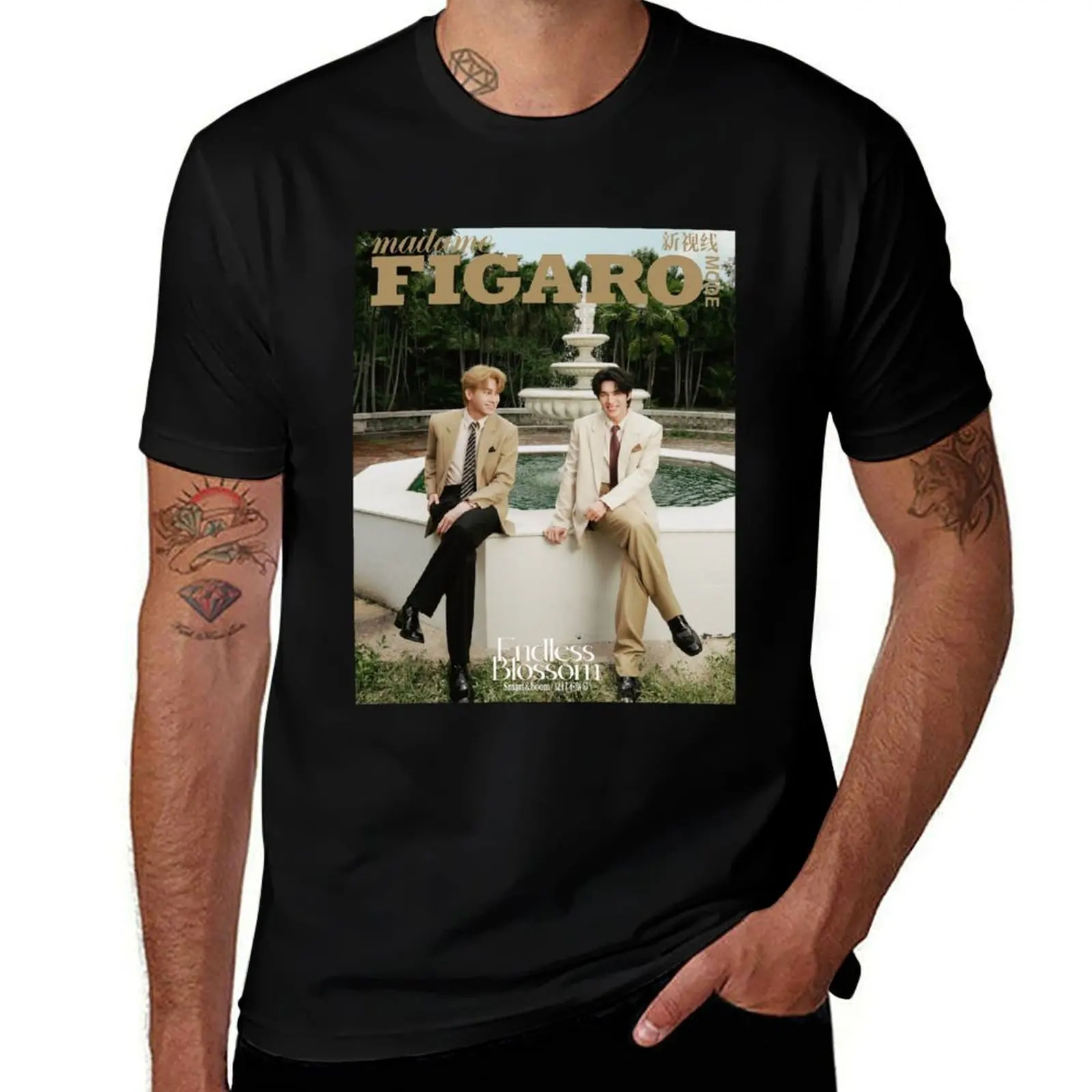 

SmartBoom TOP FORM the series BL couple Jin Akin Smart Boom Figaro Thai drama Lakorn Yaoi Dakaichi T-Shirt