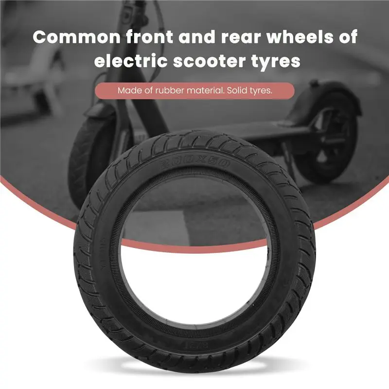 A82U-8 Inch Electric Scooter Tire 200X50 Solid Tire Rear Tire For Speedway RUIMA Mini 4 PRO