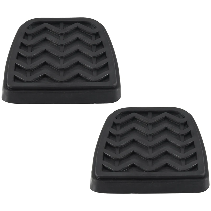 2PCS Clutch Brake Pedal Pad Rubber For Toyota Camry Hilux Vigo KUN 31321-52010,3132152010