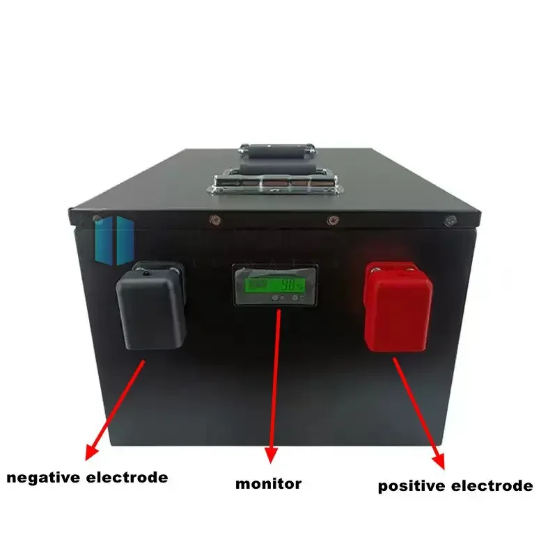 Batteria agli ioni di litio 48V 200Ah 180Ah 150Ah con BMS 13S per sistema solare sotrage energetico inverter da 10kw UPS