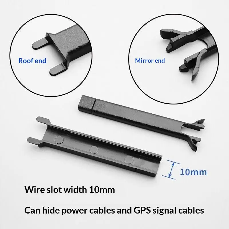 Plastic Wire Channel For Cars Automotive Cable Sleeve Car Wire Duct Dash Cam Installation Cable Management Organizer