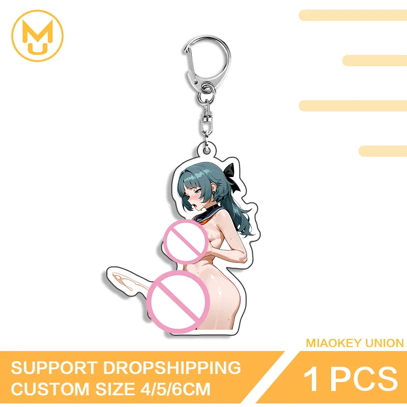 Zenless Zone Zero Jane Du Futa Girl Double Sided Key Chain Unique Artistic Novelty Video Game Versatile Fashionable Jewelry