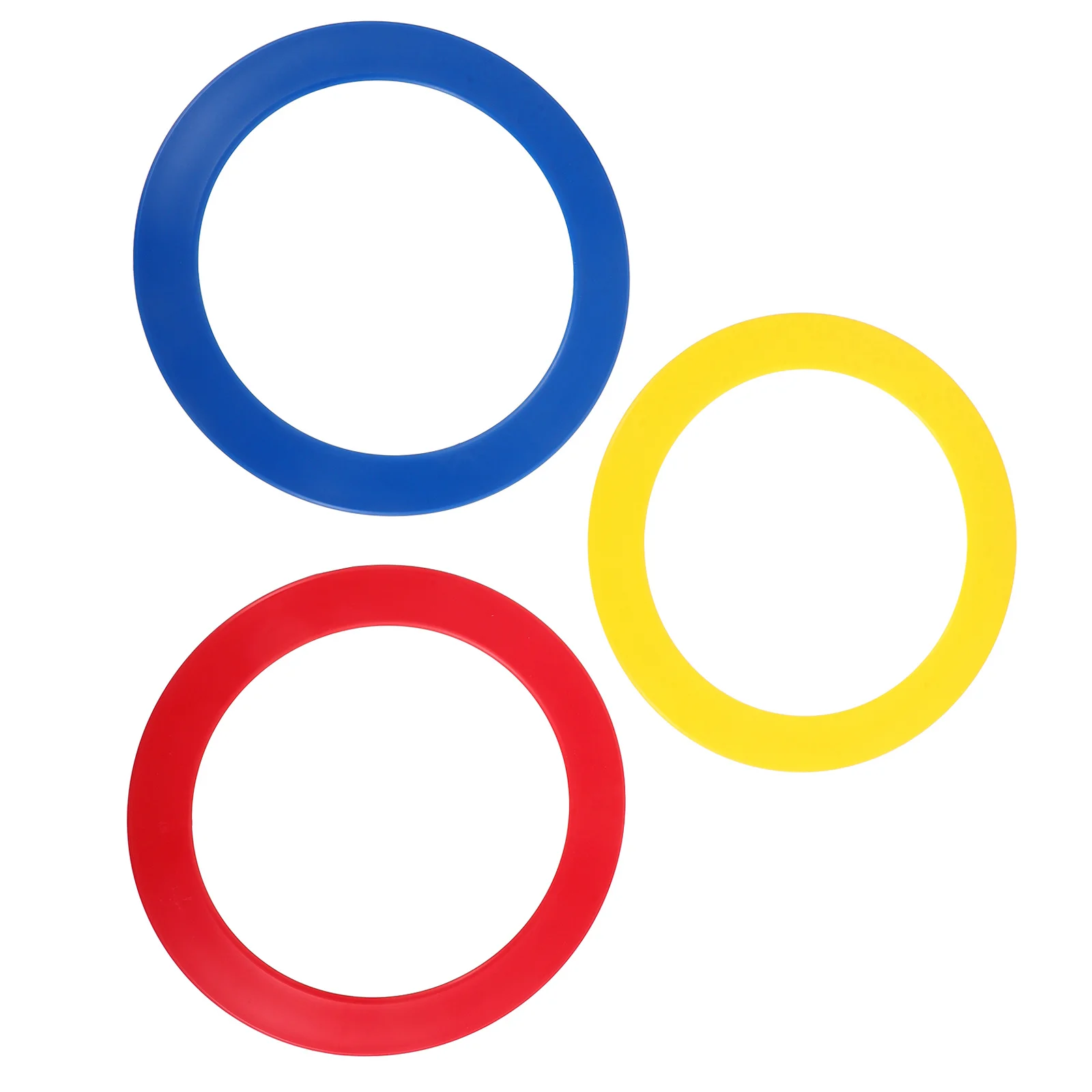 3 قطعة خواتم شعوذة البهلوانية السيرك الدعائم التنسيق اليد التدريب المحمولة خفيفة الوزن أداء أداة خواتم اليد البهلوانية