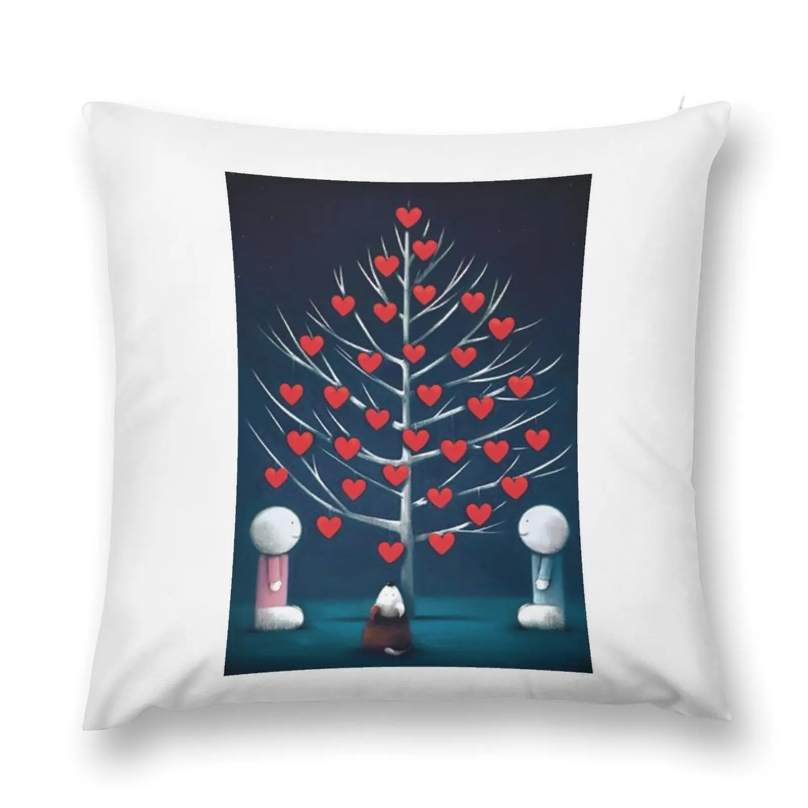 Doug Hyde Hearts of Hope Throw Pillow Sofa Cover Anime Throw Pillow pillow