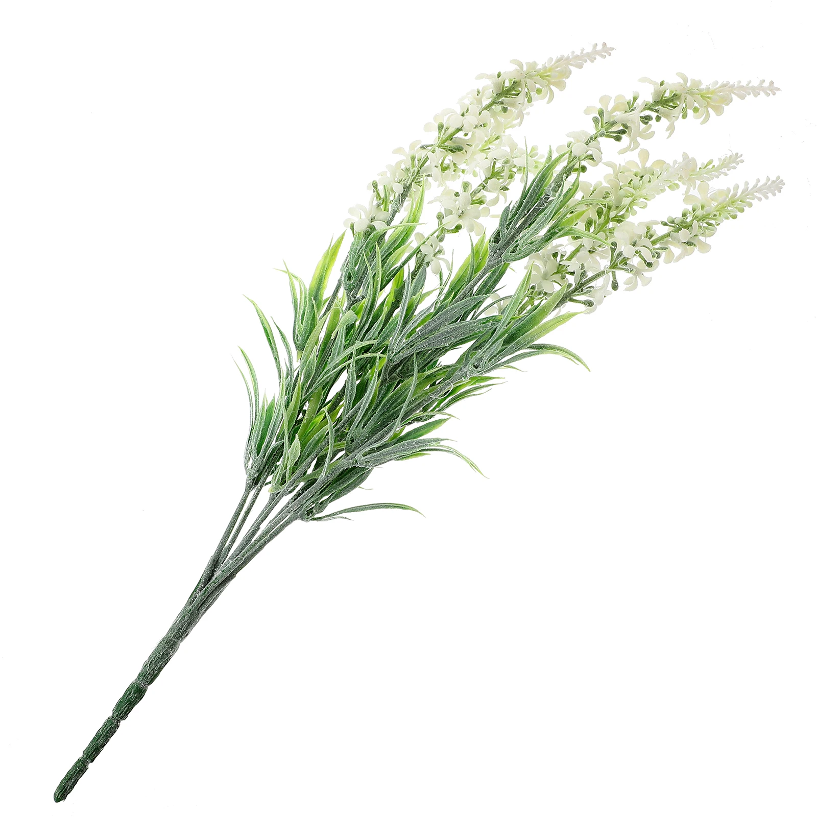

Artificial Decor Flowers Lavender Lifelike Plastic Easy Clean Fake Plants Home Office Wedding Spa Accessories