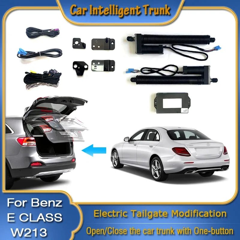 

For Mercedes Benz E W213 2017~2024 Car Power Trunk Opening Smart Electric Suction Tailgate Intelligent Tail Gate Lift Strut