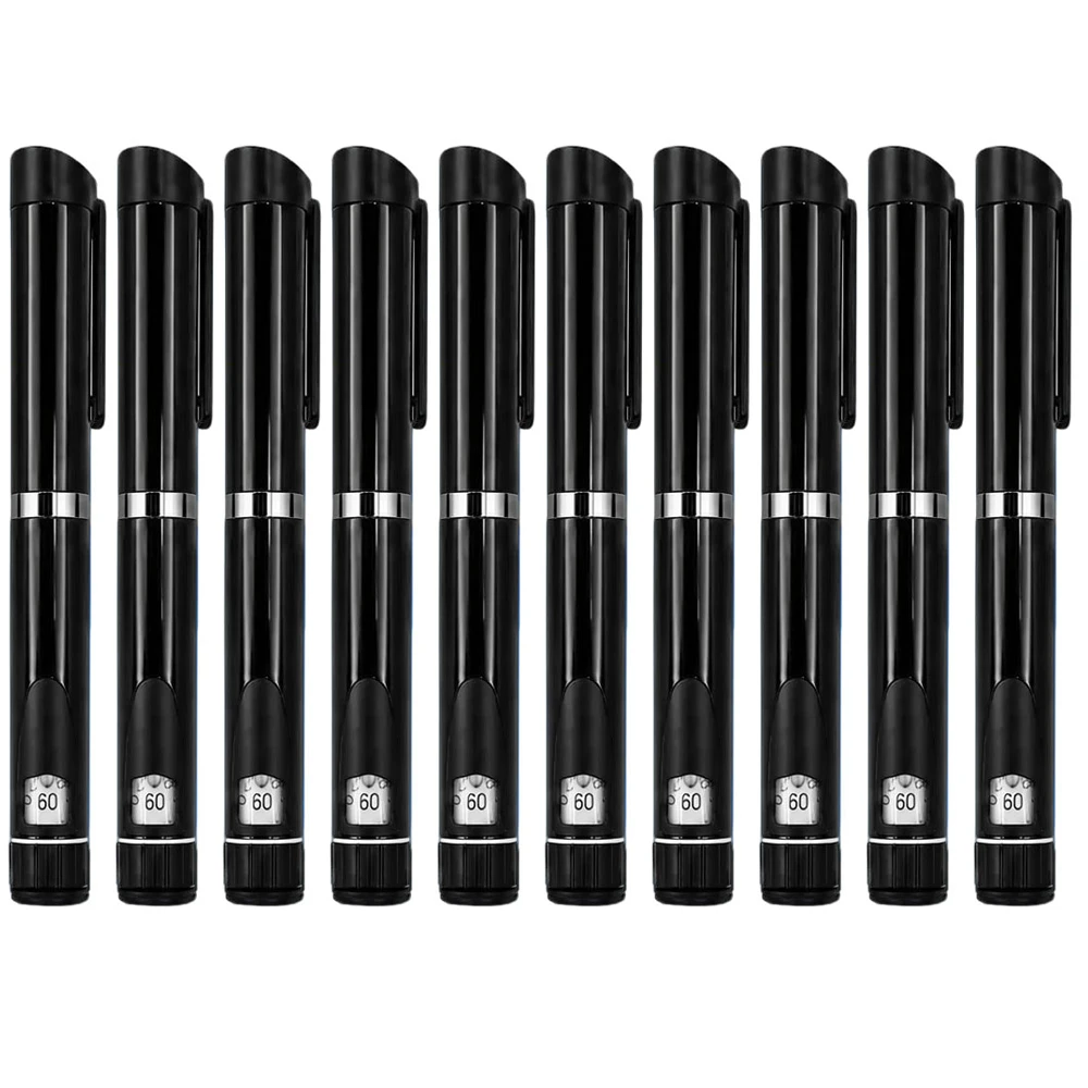 10PCS V3 Metal Reusable Injection Pen 60 IU Slimming Injection Pen Empty Injection Pen Without Cartridge Bottle