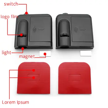 LED světlo do dveří auta pro uvítací světla, laserový projektor, duchové stínové světlo pro Toyota C-hr Corolla Camry Rav4 Yaris Hilux Prius příslušenství 10 nejlepší prodej tuning Toyoty RAV4 - №9